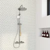 GoodHome Mosaïque Pour Wc|Mosaïque Pour Douche<Mosaïque blanc 28,5x30,5cm intérieur