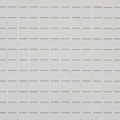 GoodHome Mosaïque blanc 30x30cm Plain carré- Mosaïque Pour Douche|Mosaïque Pour Wc