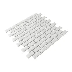 GoodHome Mosaïque Pour Pièce À Vivre|Mosaïque<Mosaïque blanc 30x30cm Trentie