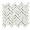 GoodHome Mosaïque blanc 30x30cm Ultimate marble- Mosaïque Pour Wc|Mosaïque Pour Salle De Bains