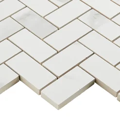 GoodHome Mosaïque blanc 30x30cm Ultimate marble- Mosaïque Pour Wc|Mosaïque Pour Salle De Bains