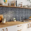 Mat Inter Mosaïque<Mosaïque bleu 2,3 x 2,3 cm Leo