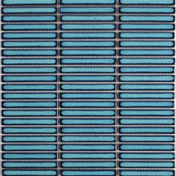 Lux Mosaic Mosaïque Pour Pièce À Vivre|Mosaïque Pour Douche<Mosaïque Bleu Kit-Kat Linea Teal 28,4x29,6 cm. Intérieur/extérieur