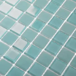 GoodHome Mosaïque|Mosaïque Pour Wc<Mosaïque bleu 30x30cm Glina