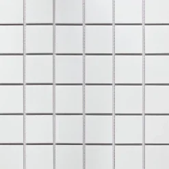 GoodHome Mosaïque Pour Douche|Mosaïque Pour Salle De Bains<Mosaïque céramique Elko blanc L. 30,3 x l. 30,3 cm
