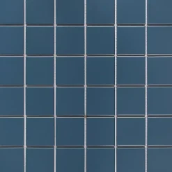 GoodHome Mosaïque céramique Elko bleu L. 30,3 x l. 30,3 cm- Mosaïque Pour Douche|Mosaïque Pour Wc
