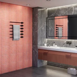 GoodHome Mosaïque Pour Salle De Bains|Mosaïque Pour Pièce À Vivre<Mosaïque céramique Elko rouge L. 30,3 x l. 30,3 cm
