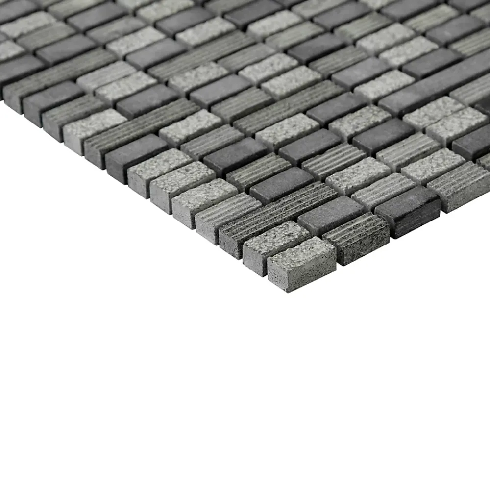 GoodHome Mosaïque|Mosaïque Pour Salle De Bains<Mosaïque Crillo gris 30 x 30 cm