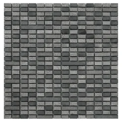 GoodHome Mosaïque|Mosaïque Pour Salle De Bains<Mosaïque Crillo gris 30 x 30 cm
