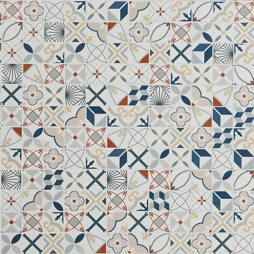 GoodHome Mosaïque Pour Wc|Mosaïque Pour Pièce À Vivre<Mosaïque décoratif 30x30 cm multicolorec