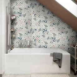 GoodHome Mosaïque Pour Wc|Mosaïque Pour Pièce À Vivre<Mosaïque décoratif 30x30 cm multicolorec