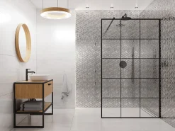 Ilcom Mosaïque Pour Salle De Bains|Mosaïque<Mosaïque de verre pour salle de bain ou cuisine 26x30cm - Scratched mirror