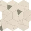 Ro'Ma Carrelage Mosaïque effet Béton Beige Ivoire Hexa Verde 28,5x25x0,9 cm Mat Vetrano - Mur intérieur (vendu par carton de 0,428 m²) - RO'MA CAR- Mosaïque Pour Pièce À Vivre