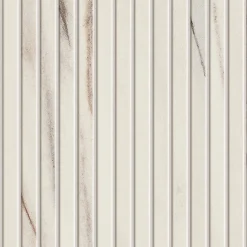 Ro'Ma Carrelage Mosaïque Pour Pièce À Vivre|Mosaïque Pour Wc<Mosaïque effet Marbre Blanc Aurora Riga 30,5x26x0,6 cm Brillant Magnaro - Mur intérieur (vendu par carton de 0,47 m²) - RO'MA CARR