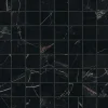 Ro'Ma Carrelage Mosaïque<Mosaïque effet Marbre Noir Scuro 3,5x3,5 cm Quadra 30x30x0,9 cm Mat Magnaro - Sol et mur intérieur (vendu par carton de 0,9 m²) -