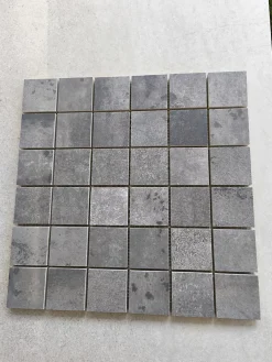Prissmacer Mosaïque effet oxide LIFE PLOMO 5x5 - plaque de 30x30 cm - 1cm épaisseur- Mosaïque Pour Douche|Mosaïque Pour Pièce À Vivre