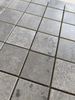 Prissmacer Mosaïque effet oxide LIFE PLOMO 5x5 - plaque de 30x30 cm - 1cm épaisseur- Mosaïque Pour Douche|Mosaïque Pour Pièce À Vivre