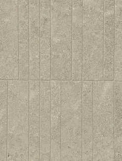 Ro'Ma Carrelage Mosaïque effet Pierre Calcaire Gris Ombre Stick 30x19,5x0,9 cm Mat Rocalta - Sol et mur intérieur (vendu par carton de 0,351 m²) -- Mosaïque Pour Pièce À Vivre|Mosaïque Pour Wc