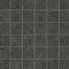 Ro'Ma Carrelage Mosaïque effet Pierre Calcaire Gris Carbone 4,8x4,8 cm Quadra 30x30x0,9 cm Mat Domella - Sol et mur intérieur (vendu par carton de- Mosaïque Pour Pièce À Vivre|Mosaïque Pour Wc