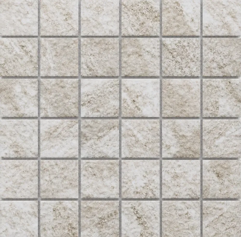 Ilcom Mosaïque<Mosaïque en céramique sur filet pour salle de bain ou cuisine 30cm x 30 cm - Trentino