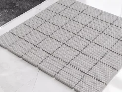 Ilcom Mosaïque<Mosaïque en céramique sur filet pour salle de bain ou cuisine 30cm x 30 cm - Trentino