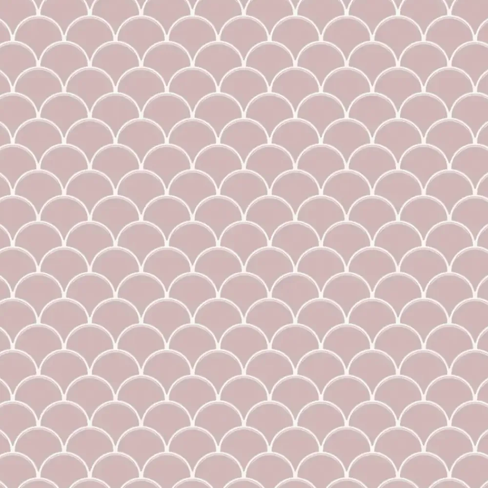 Ilcom Mosaïque|Mosaïque Pour Salle De Bains<Mosaïque en céramique sur filet pour salle de bain ou cuisine 29cm x 28.5cm - Pink sunset