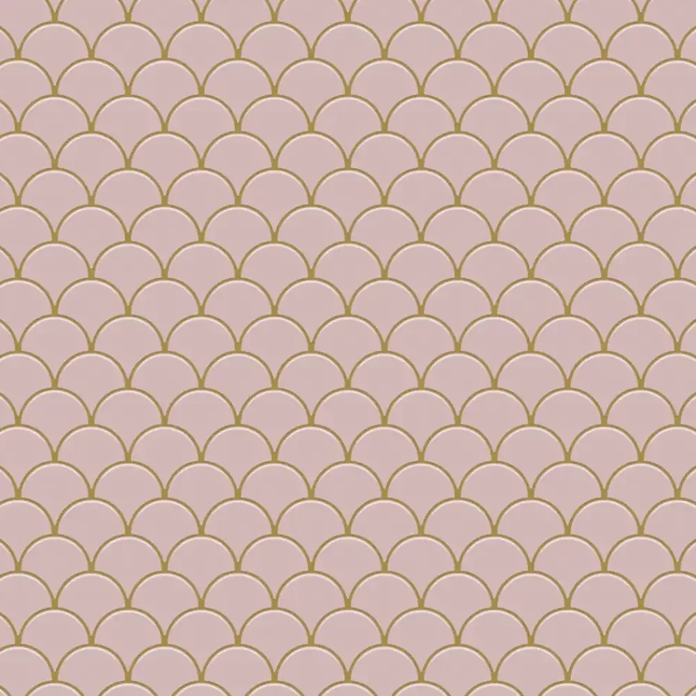 Ilcom Mosaïque|Mosaïque Pour Salle De Bains<Mosaïque en céramique sur filet pour salle de bain ou cuisine 29cm x 28.5cm - Pink sunset