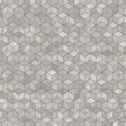 Ilcom Mosaïque en gres sur maille pour salle de bain ou cuisine 26.5 cm x 30.5 cm - Broken Diamond Romb- Mosaïque Pour Pièce À Vivre|Mosaïque Pour Wc