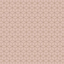 Ilcom Mosaïque en gres sur maille pour salle de bain ou cuisine 26.5 cm x 30.5 cm - Pink diamond romb- Mosaïque Pour Douche