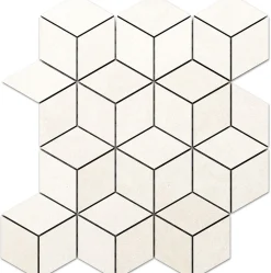 Ilcom Mosaïque en gres sur maille pour salle de bain ou cuisine 30.5 cm x 26.5 cm - Milky way- Mosaïque Pour Douche