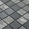 U-tile Mosaïque|Mosaïque Pour Douche<Mosaïque en pierre naturelle 30 x 30 xm - carreau 5 x 5 cm mixte gris