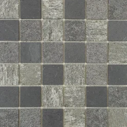 U-tile Mosaïque|Mosaïque Pour Douche<Mosaïque en pierre naturelle 30 x 30 xm - carreau 5 x 5 cm mixte gris
