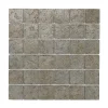U-tile Mosaïque Pour Wc<Mosaïque en pierre naturelle 100 x 50 cm - carreau 5 x 5 cm cuivre