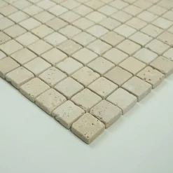 Albedo Pierre Travertin<Mosaïque en Travertin Ivoire vieilli 2,3x2,3x1 CM
