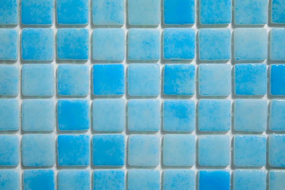 Ilcom Mosaïque|Mosaïque Pour Pièce À Vivre<Mosaïque en verre pressé antidérapant R12 sur maille pour piscine 32.5cm x 51.5cm - Caribbean Pool (0,167m²)