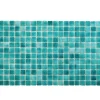 Ilcom Mosaïque en verre pressé pour piscines, bains et saunas 32.5 cm x 51.5 cm - Clear water- Mosaïque