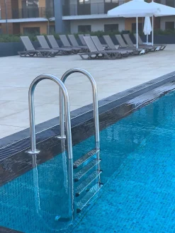 Ilcom Mosaïque en verre pressé pour piscines, bains et saunas 32.5 cm x 51.5 cm - Clear water- Mosaïque