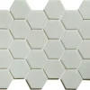 Ilcom Mosaïque en verre pressé sur filet pour salle de bain et cuisine 43.5cm x 32cm - White Garden- Mosaïque Pour Salle De Bains