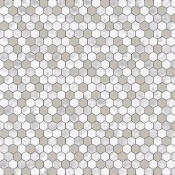 Ilcom Mosaïque Pour Salle De Bains|Mosaïque Pour Wc<Mosaïque en verre sur filet pour salle de bain ou cuisine 30.0cm x 30.3cm - Grey lava