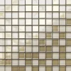 Ilcom Mosaïque Pour Pièce À Vivre|Mosaïque Pour Wc<Mosaïque en verre sur filet pour salle de bain ou cuisine 30 cm x 30 cm - Macchiato