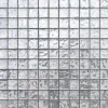 Ilcom Mosaïque en verre sur filet pour salle de bain ou cuisine 30 cm x 30 cm - Cloud- Mosaïque Pour Pièce À Vivre|Mosaïque Pour Wc