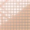 Ilcom Mosaïque Pour Pièce À Vivre|Mosaïque Pour Wc<Mosaïque en verre sur filet pour salle de bain ou cuisine 30 cm x 30 cm - Salmon