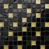 Ilcom Mosaïque Pour Wc<Mosaïque en verre sur filet pour salle de bain ou cuisine 30 cm x 30 cm - Crushed Cleopatra