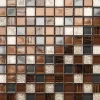 Ilcom Mosaïque Pour Salle De Bains|Mosaïque<Mosaïque en verre sur filet pour salle de bain ou cuisine 30 cm x 30 cm - Old school