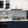 GoodHome Mosaïque Pour Wc|Mosaïque<Mosaïque Foxe bleu 30 x 30 cm