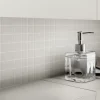 GoodHome Mosaïque gris chaud 30x30cm Plain carré- Mosaïque Pour Salle De Bains|Mosaïque Pour Douche