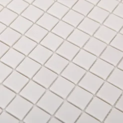 GoodHome Mosaïque gris chaud 30x30cm Plain carré- Mosaïque Pour Salle De Bains|Mosaïque Pour Douche