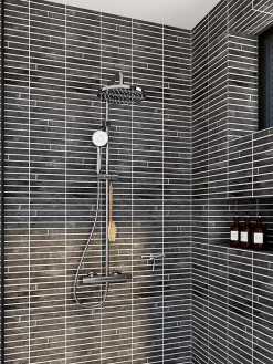 GoodHome Mosaïque gris clair 30x30,4cm Blue stone- Mosaïque Pour Douche|Mosaïque Pour Wc