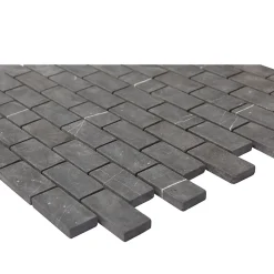 GoodHome Mosaïque Pour Salle De Bains<Mosaïque gris clair 30x30cm Blue stone