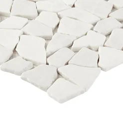 GoodHome Travertin|Mosaïque Pour Salle De Bains<Mosaïque gris clair 31,5x31,5cm Bohai